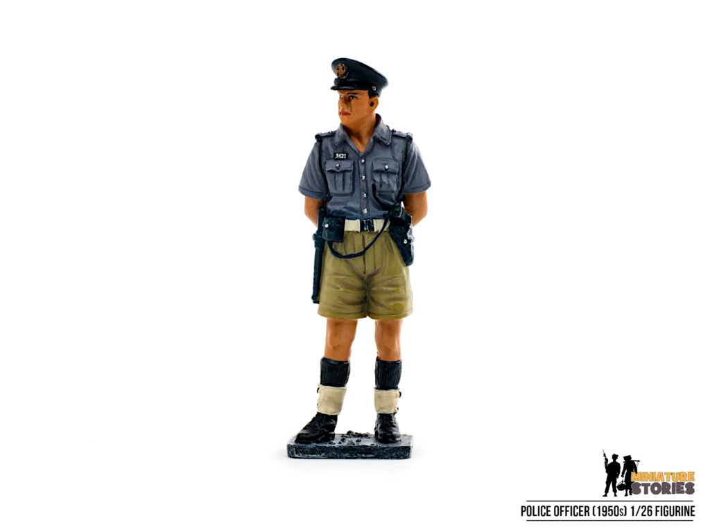 Miniature Stories 1950s Police Officer (Front 2)