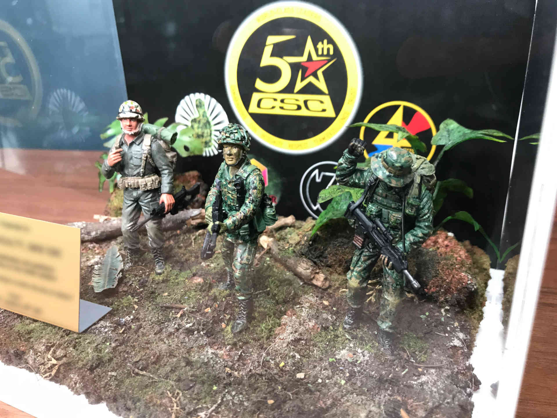 3 Gen Soldier Diorama