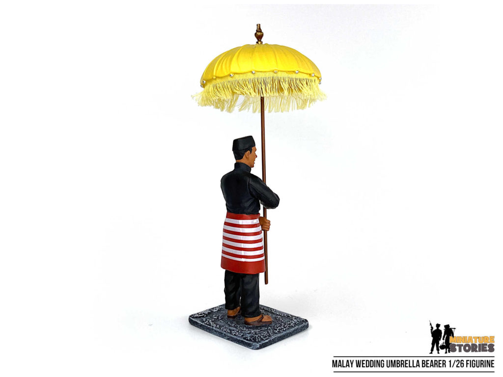 Malay Wedding Umbrella Bearer (SH028A) Miniature Stories