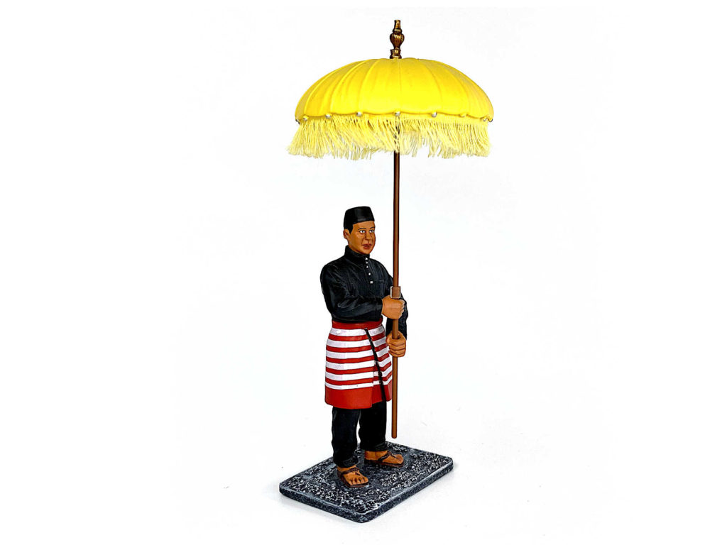Malay Wedding Umbrella Bearer (SH028A) Miniature Stories