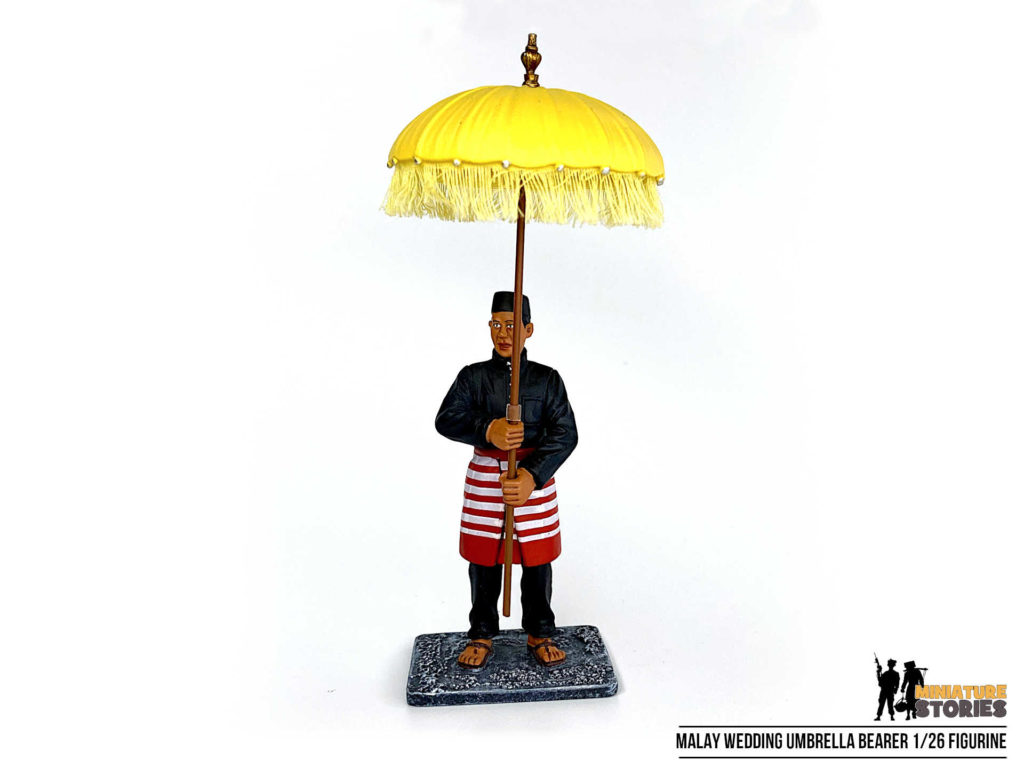 Malay Wedding Umbrella Bearer (SH028A) Miniature Stories