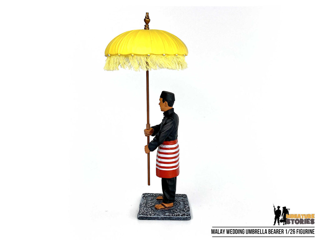 Malay Wedding Umbrella Bearer (SH028A) Miniature Stories