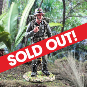 First Generation Soldier Figurine in Temasek Green (SA016)