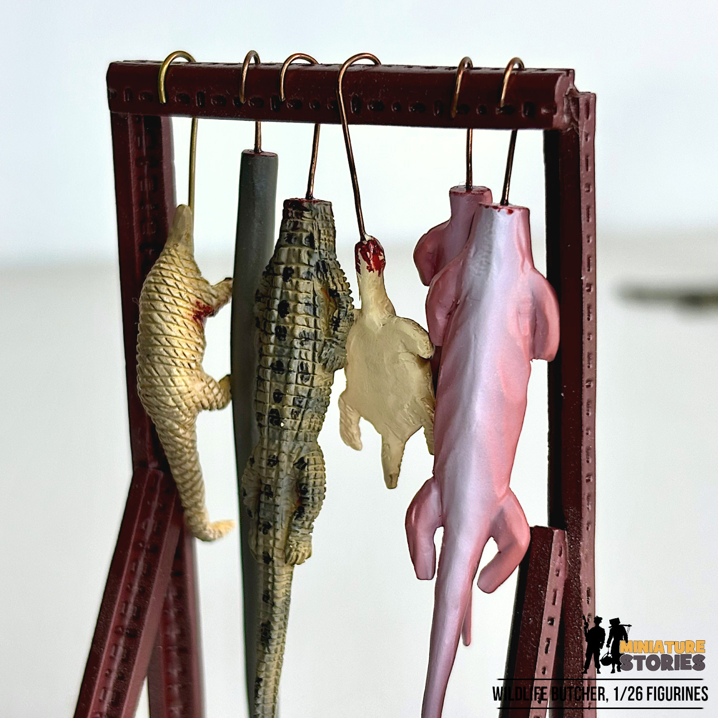 Miniature Figurines of Wildlife Butcher 12