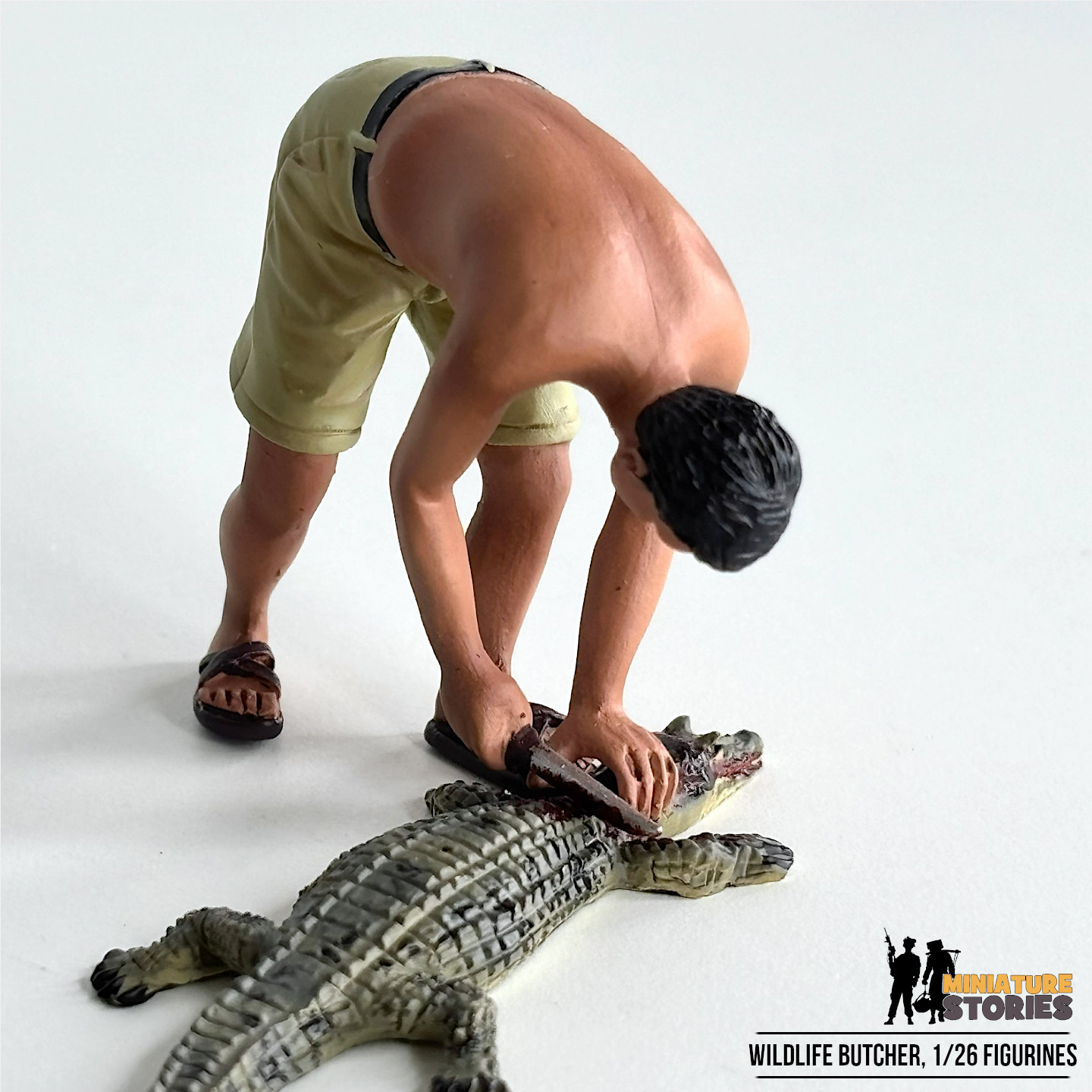 Miniature Figurines of Wildlife Butcher 4