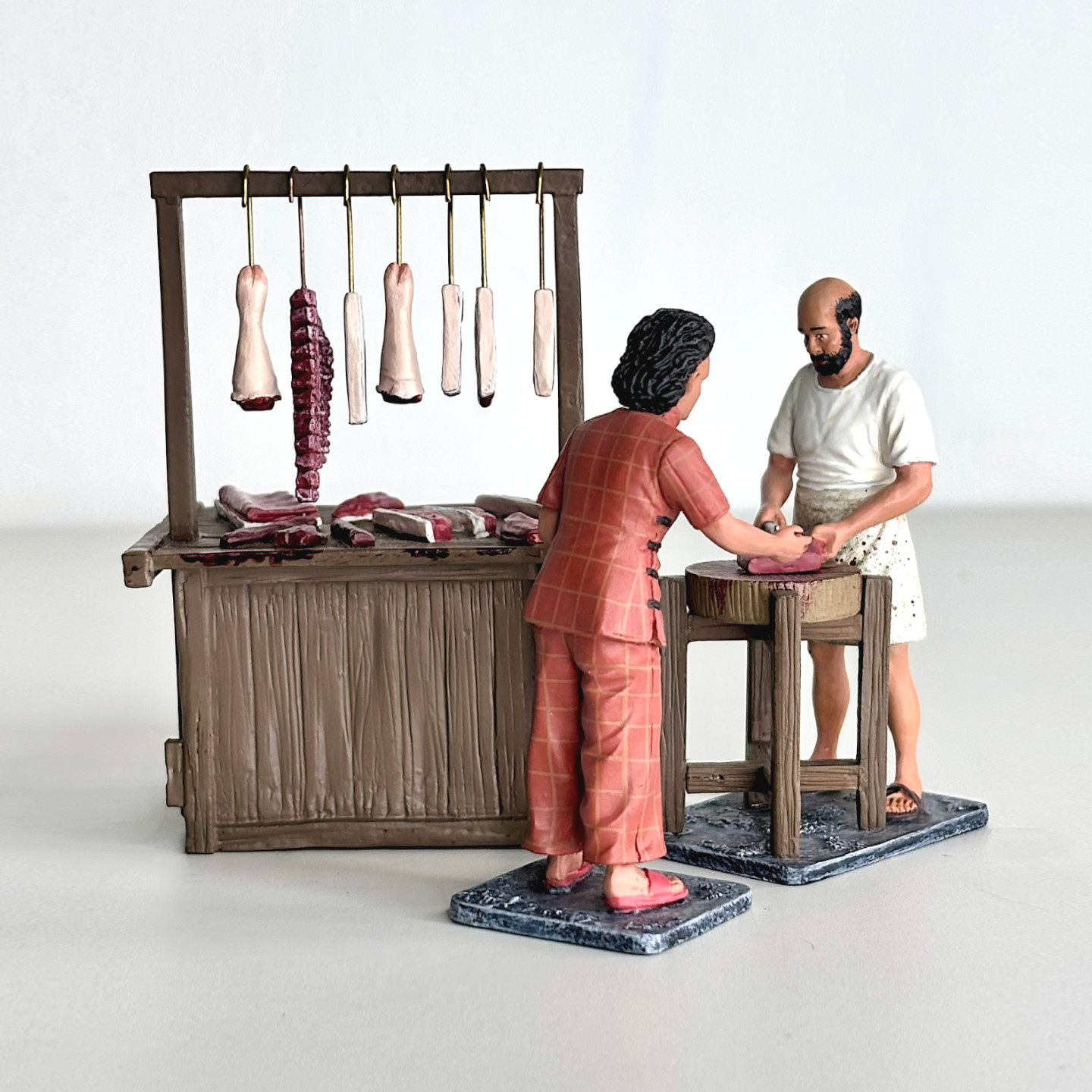 Miniature Figurines of Meat Butcher 1