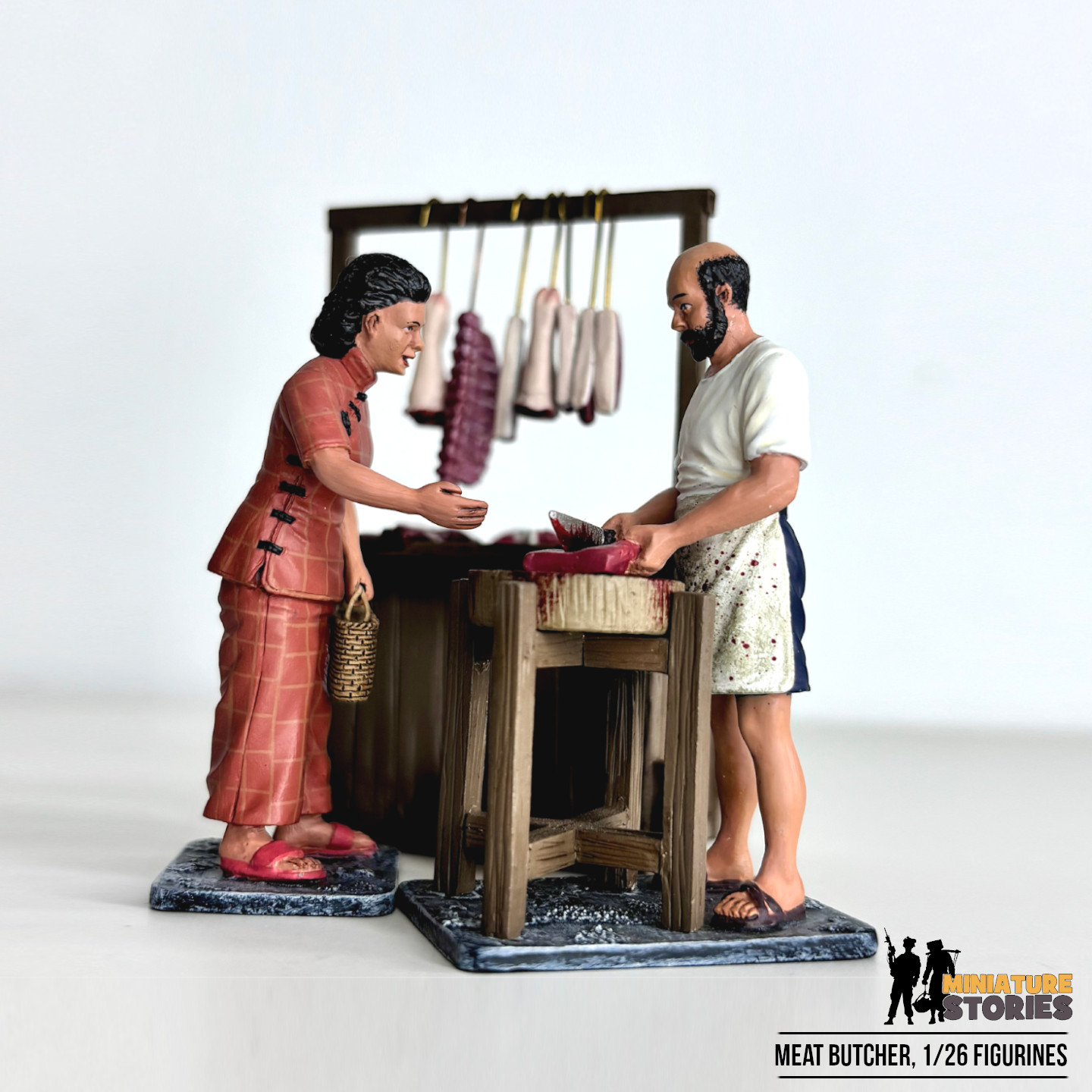 Miniature Figurines of Meat Butcher 3